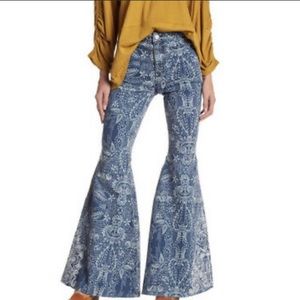 NWT Free People Just Float On Floaty-Dot Print 26